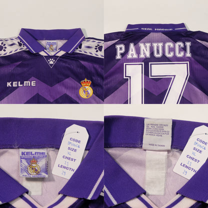 1996/1997 Real Madrid Away Shirt Kelme Panucci (L/XL)