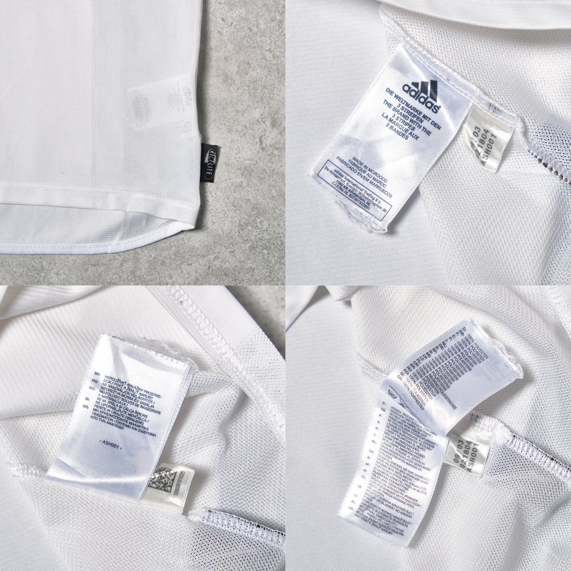 2003/04 Real Madrid Home Shirt Adidas Beckham (L/XL)