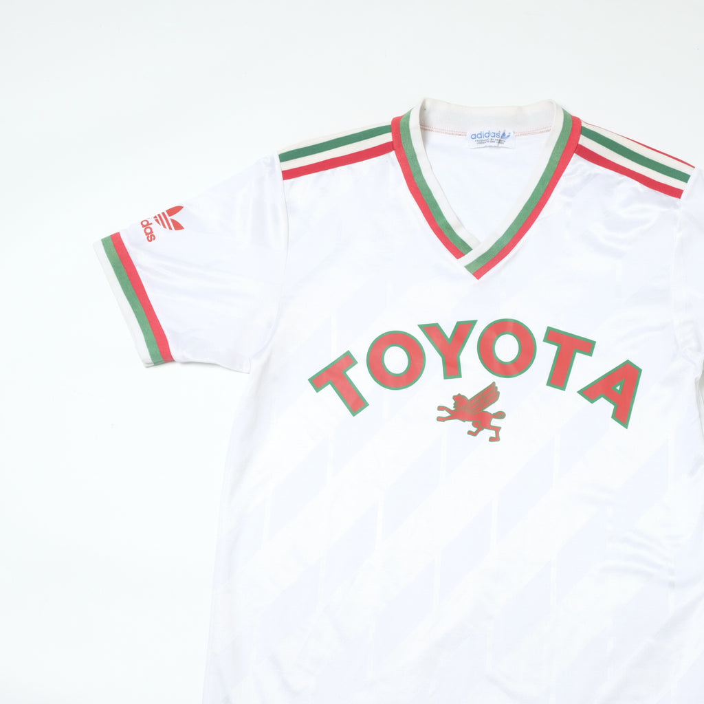 1988 Nagoya Grampus Away Shirt Adidas J-League Player Spec (S/M)