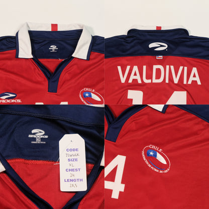 2004/06 Chile Home Shirt Brooks Valdivia (XL)