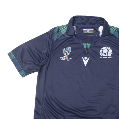 2019 Scotland World Cup Limited Edition Rugby Shirt Macron (M)