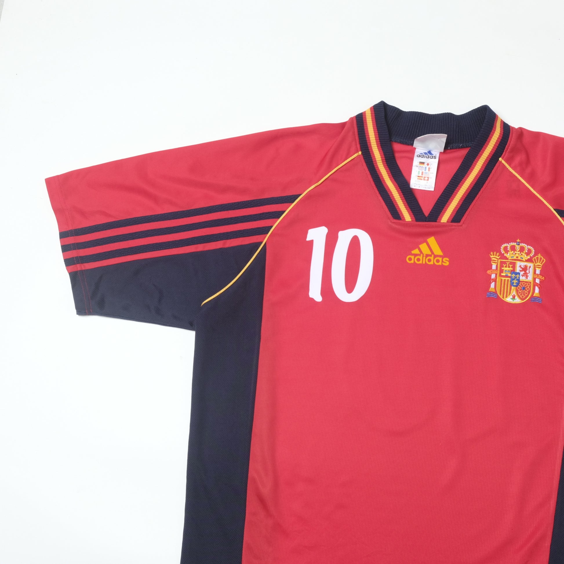 1998/99 Spain Home Shirt Adidas Raul (L)