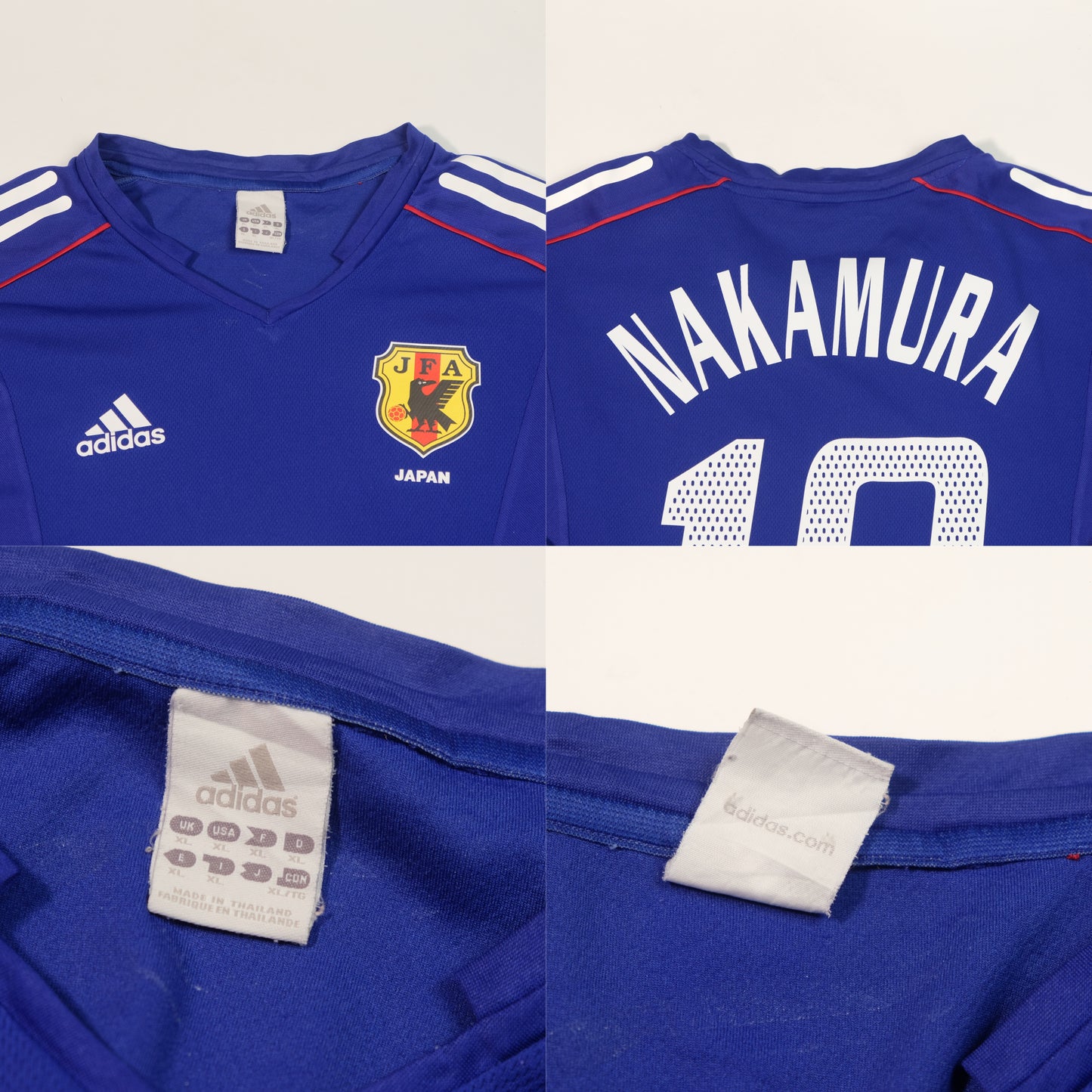 2002/04 Japan Home Shirt Adidas Nakamura Player Issue (XL)