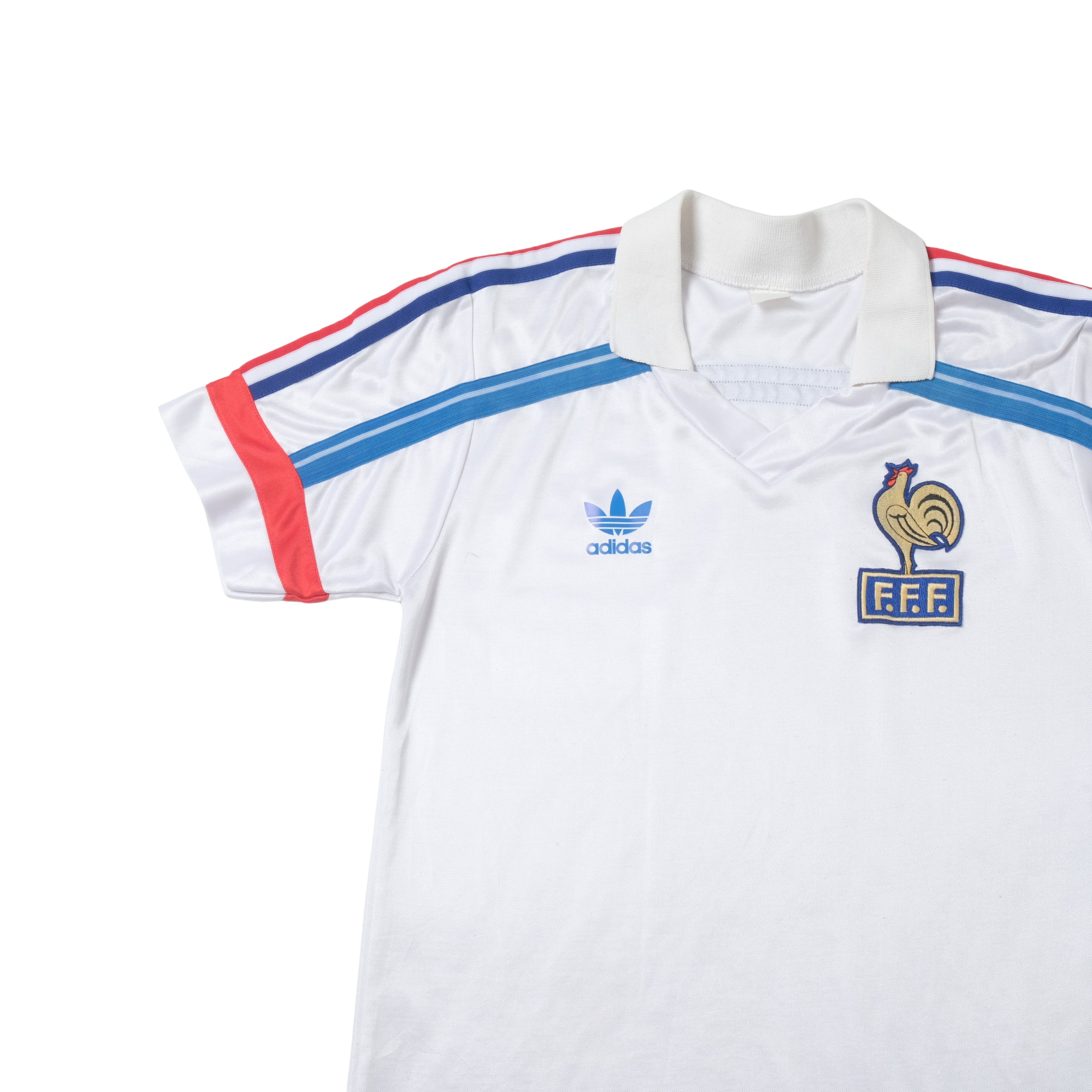 1986/89 France Away Shirt Adidas (XS)