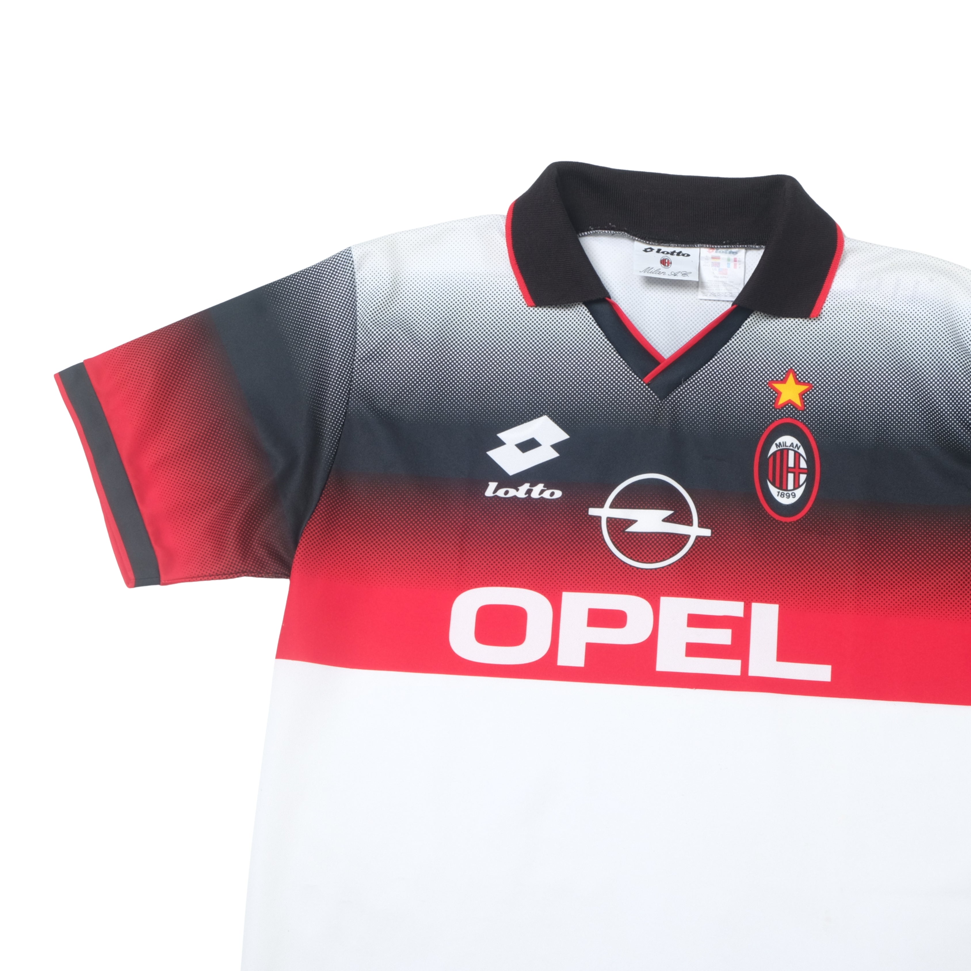1995/96 AC Milan Training Shirt Lotto (L)
