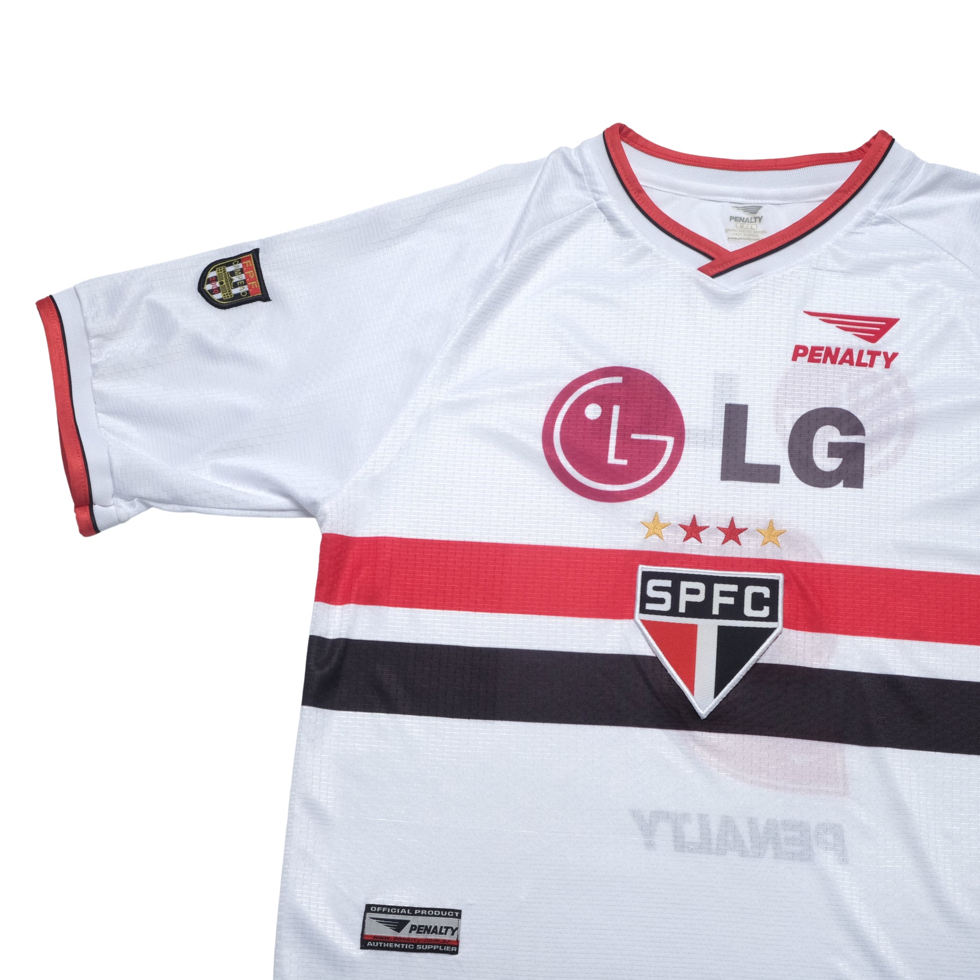2001/02 Sao Paulo Home Shirt Penalty (L)