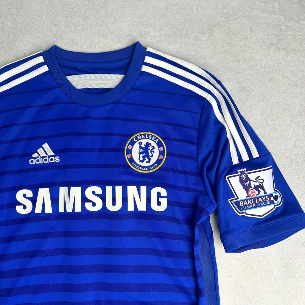 2014/15 Chelsea Home Shirt Adidas Drogba (S)