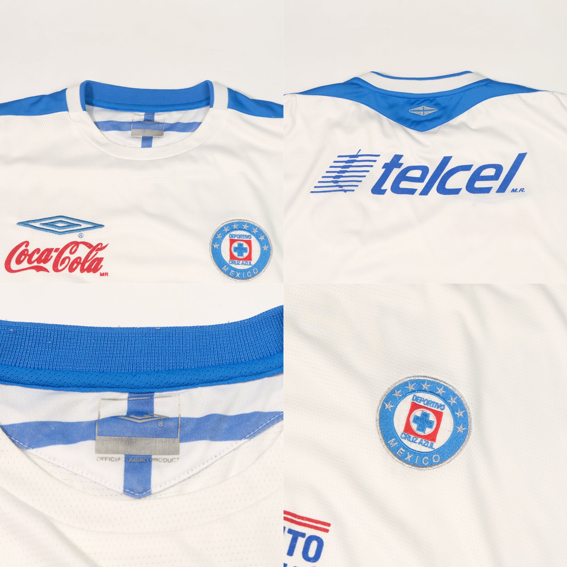 2005/06 Cruz Azul Away Shirt Umbro Mexico (XL)