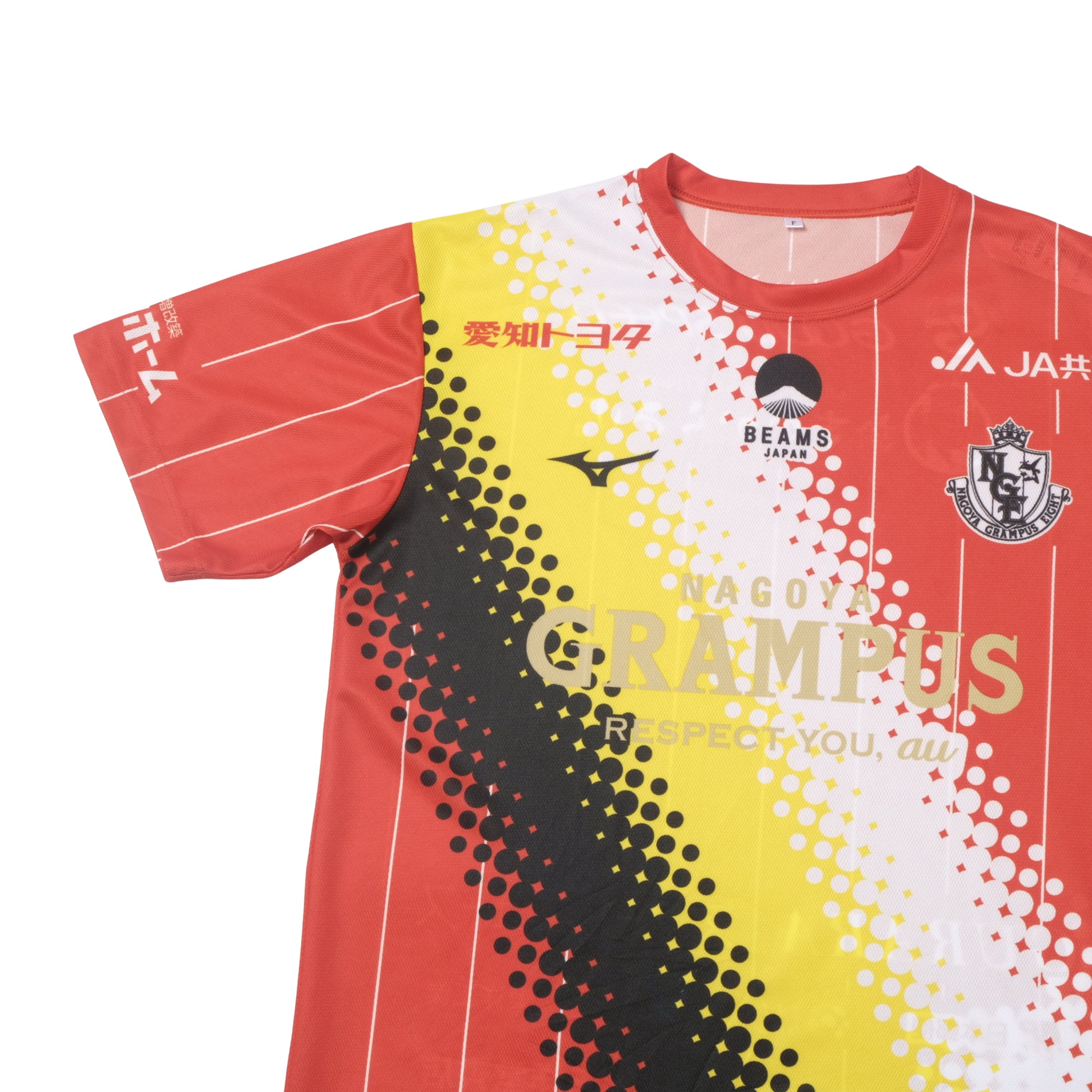 2022 Nagoya Grampus Special Shirt Mizuno x Beams J-League (M/L)