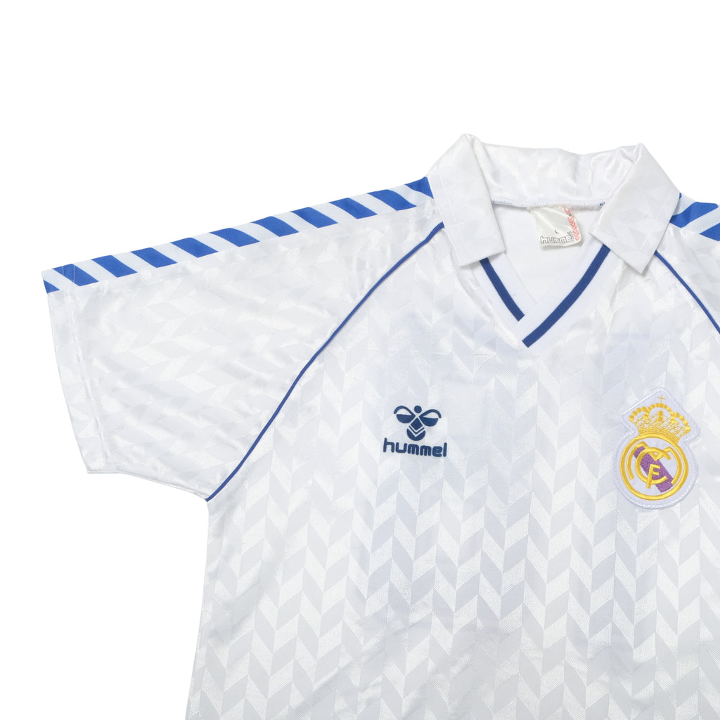 1986/88 Real Madrid Home Shirt Hummel (M)