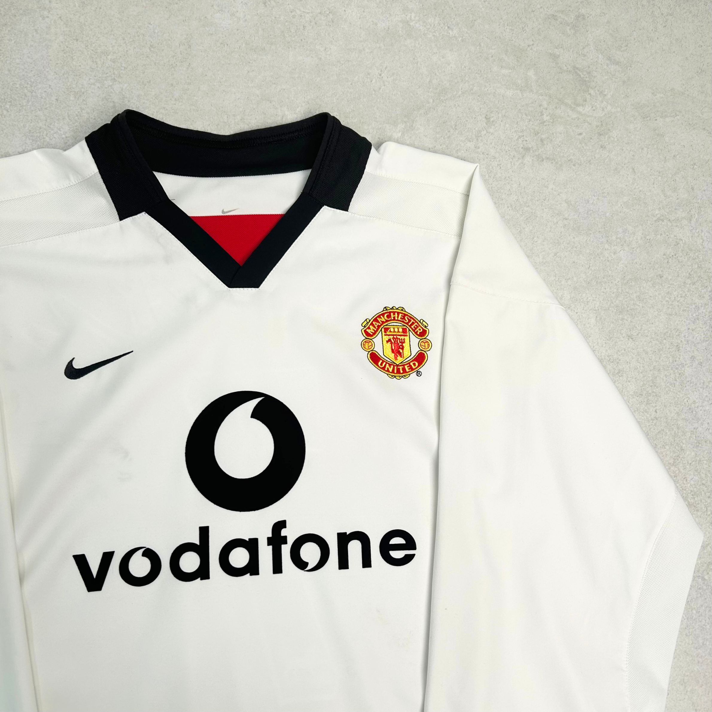 2002/03 Manchester United Away Shirt Nike Beckham (L)