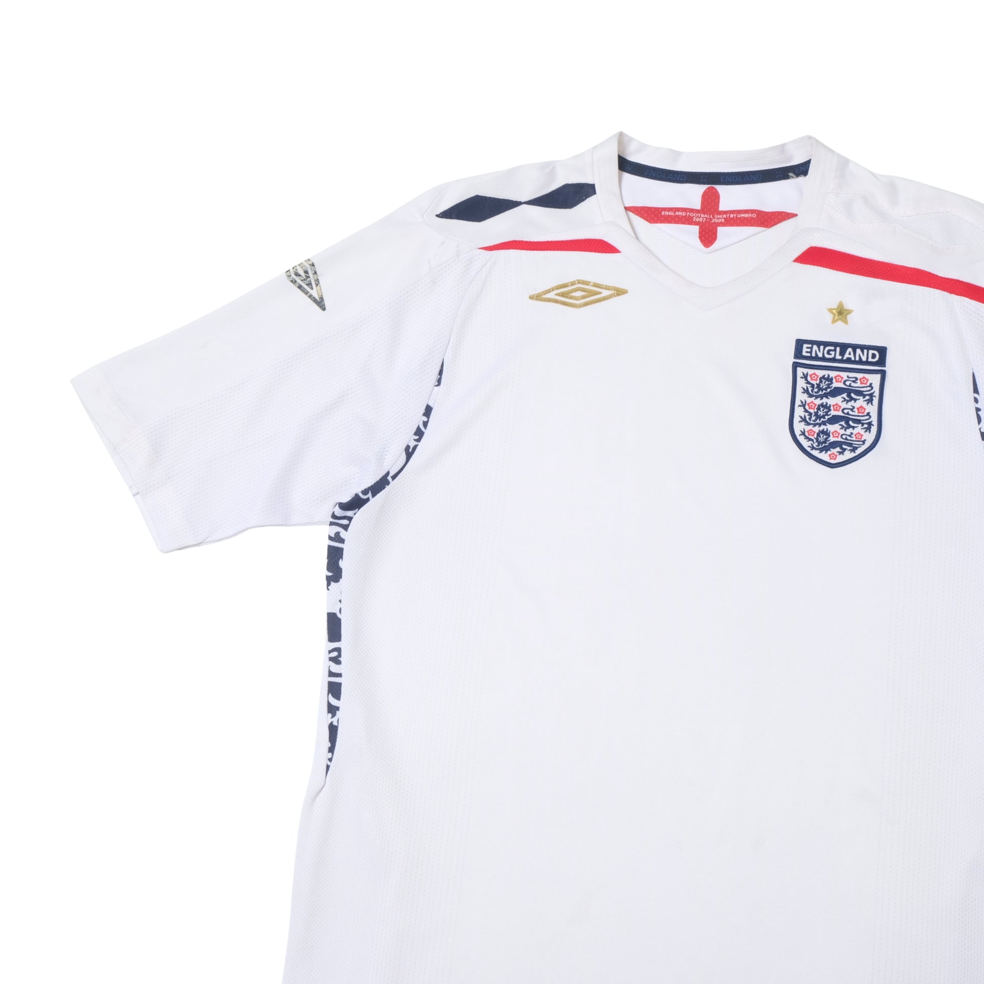 2007/09 England Home Shirt Umbro (L)