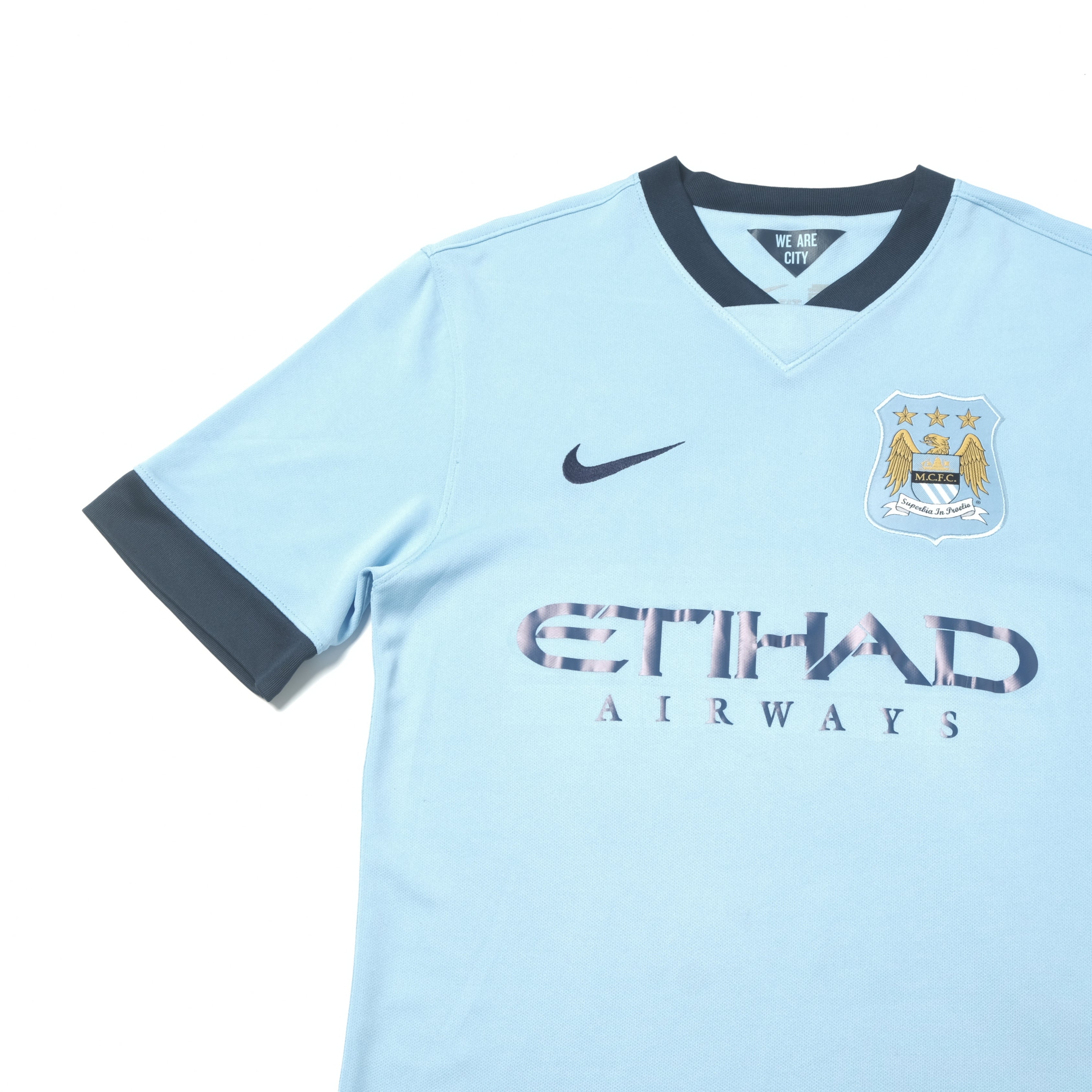2014/15 Manchester City Home Shirt Nike David Silva (S)