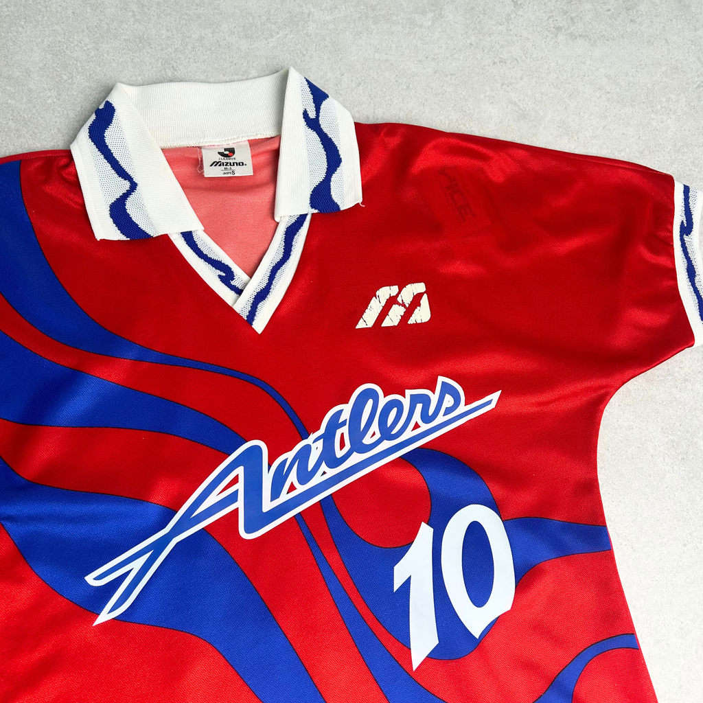 1993/94 Kashima Antlers Home Shirt J-League Mizuno (S)