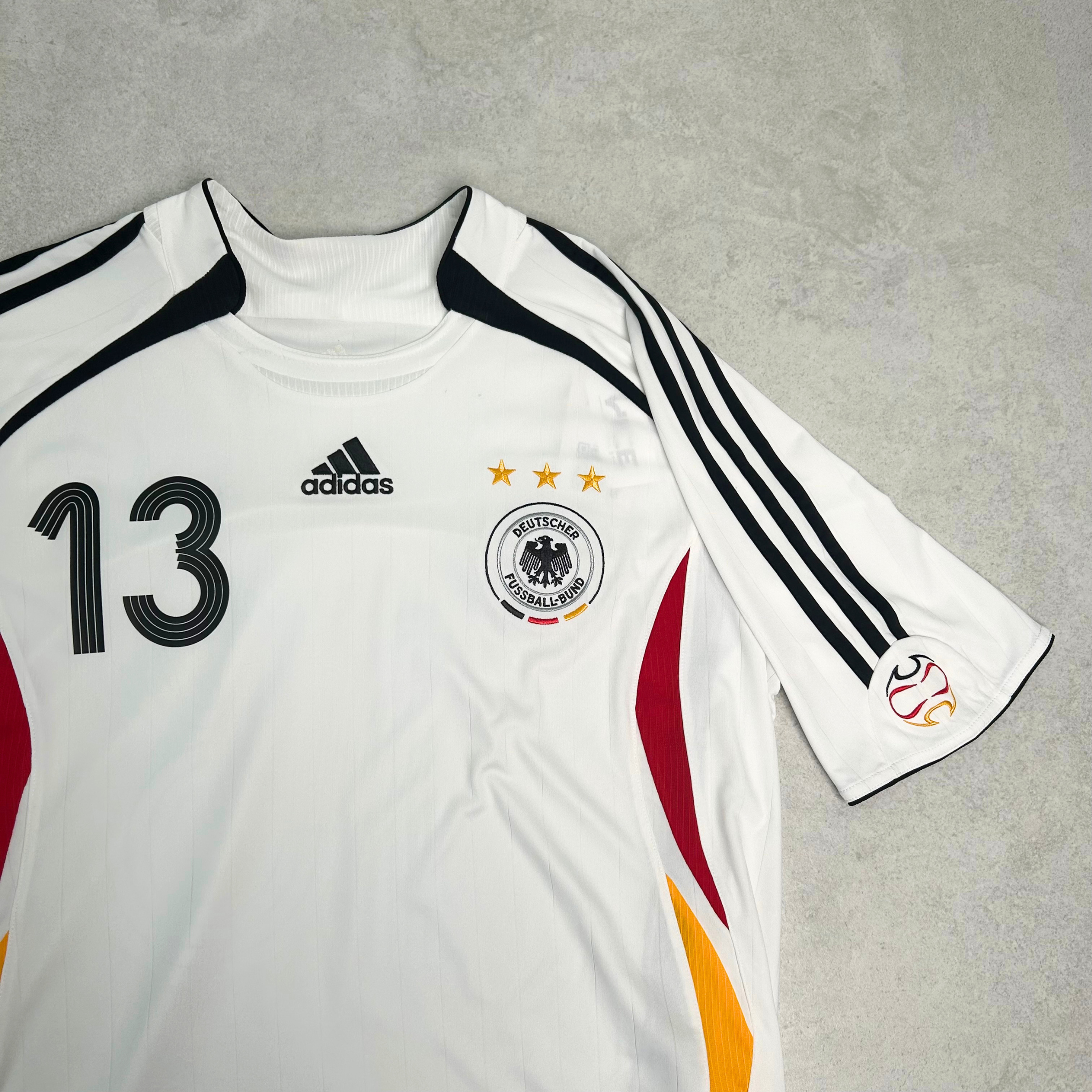 2006s Germany Home Shirt Adidas Ballack (L)