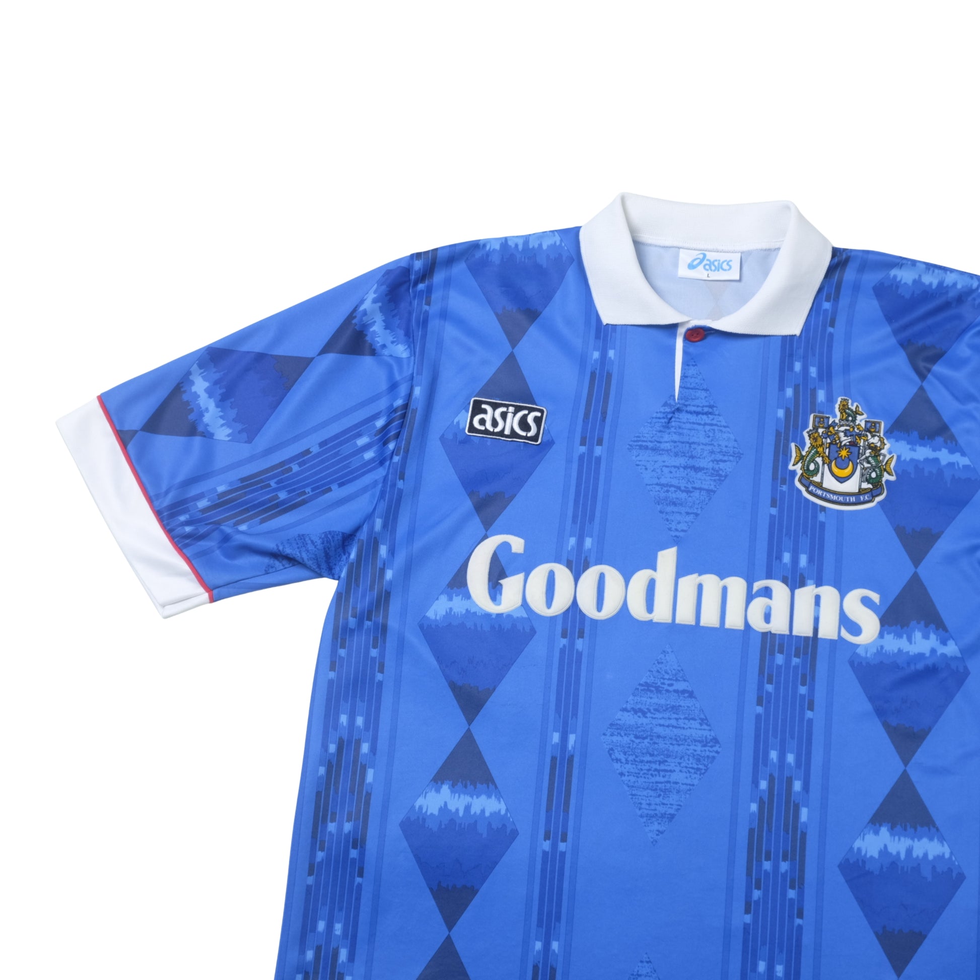 1994/95 Portsmouth Home Shirt Asics (L/XL)