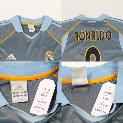 2003/04 Real Madrid Third Shirt Adidas Ronaldo (L)