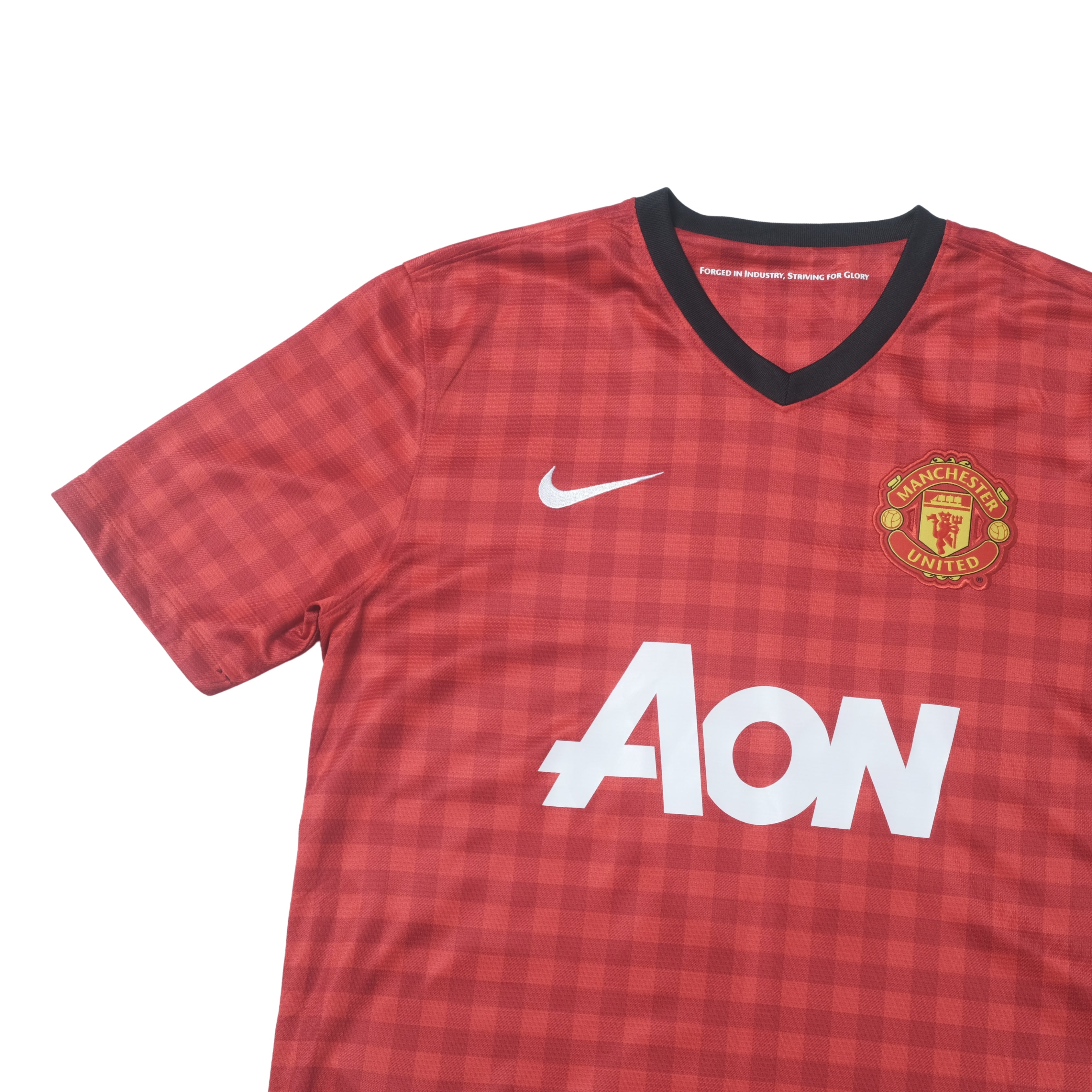 2012/13 Manchester United Home Shirt Nike Jones (M)