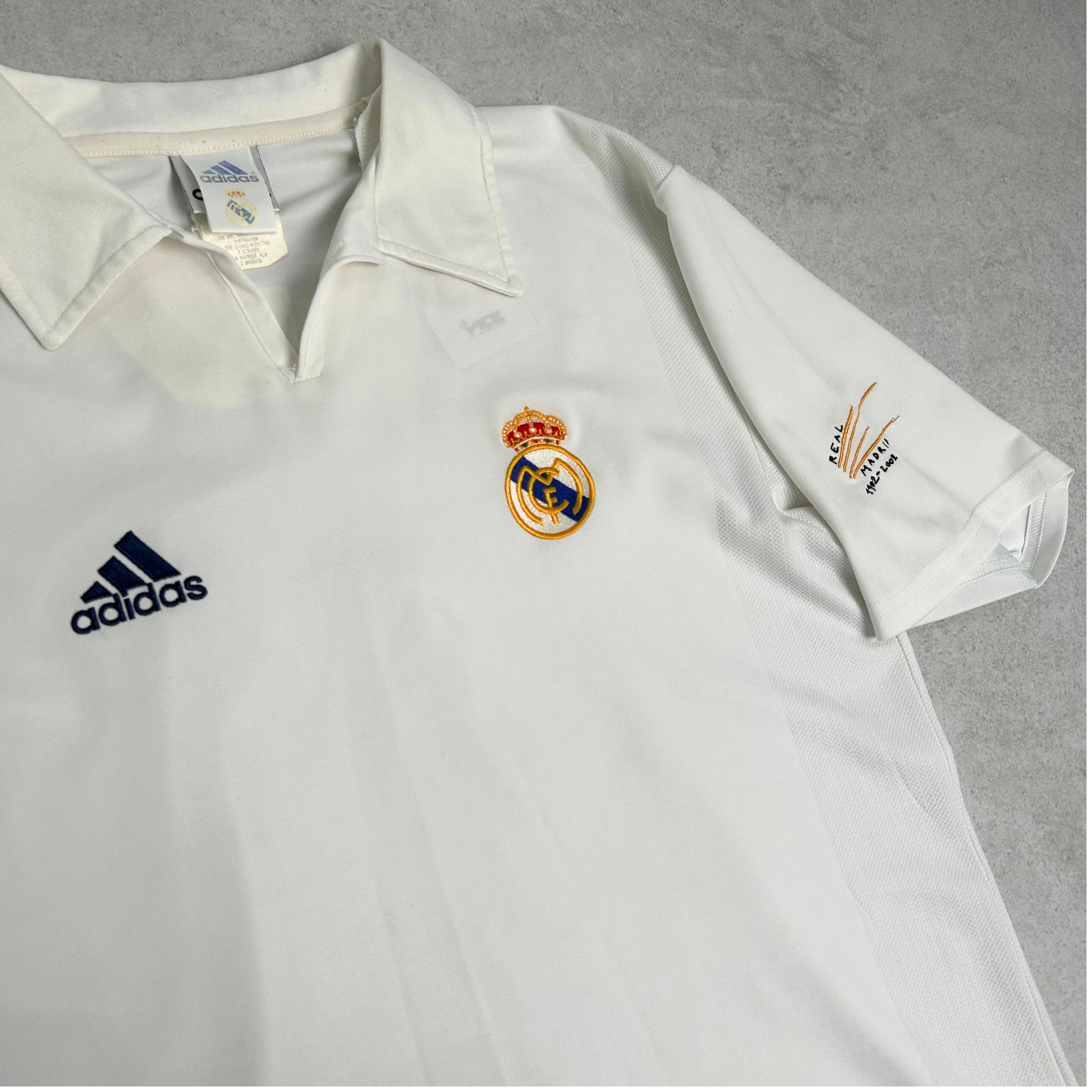 2002/03 Real Madrid Centenary Home Shirt Adidas Ronaldo (M)