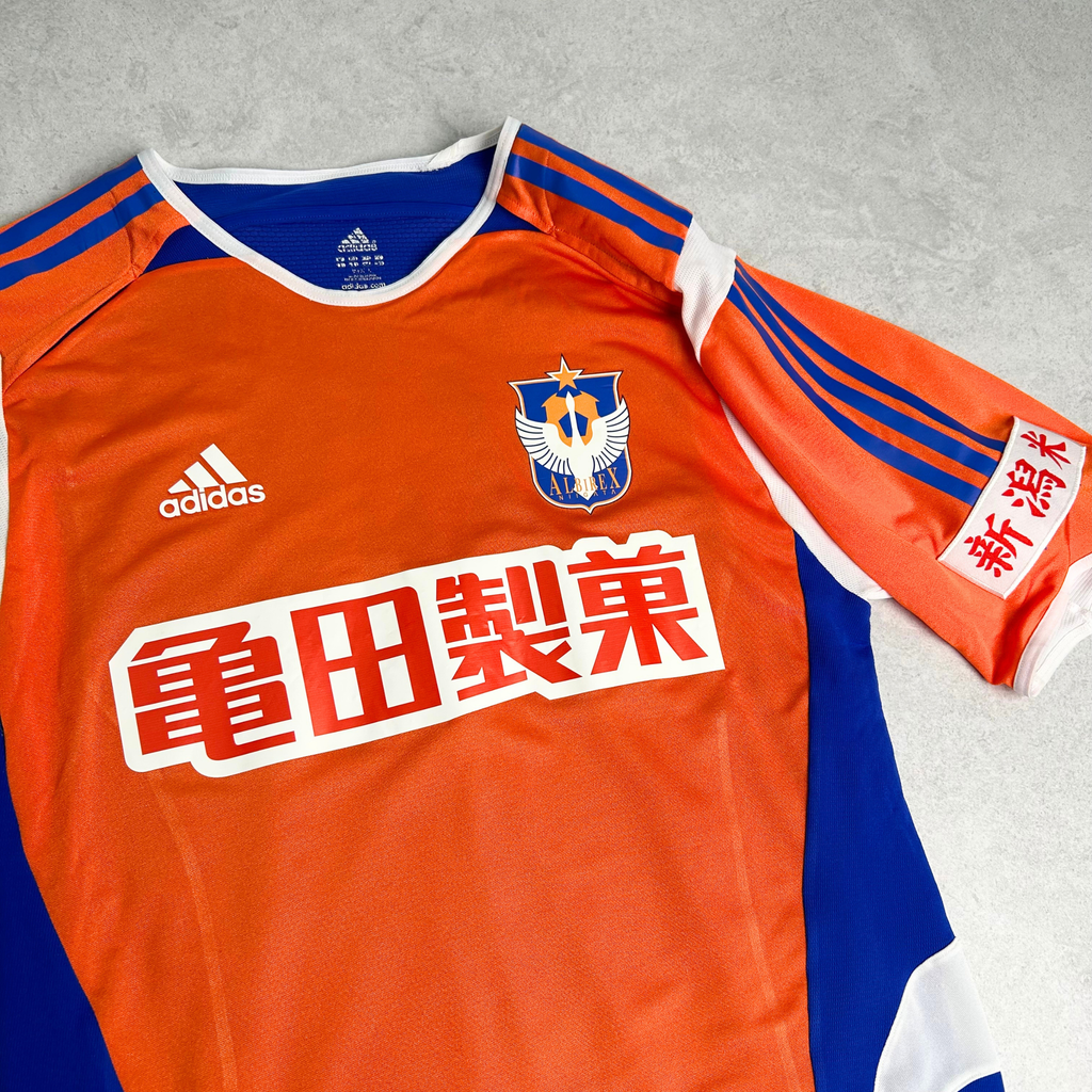 2005/06 Albirex Niigata Home Shirt Adidas J-League (S/M)