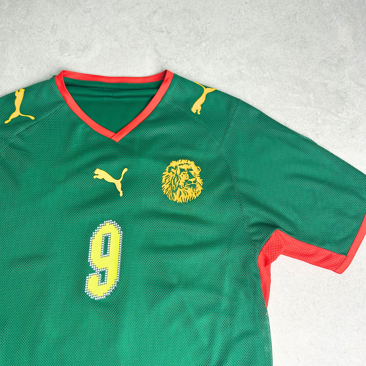 2008/09 Cameroon Home Shirt Puma Eto'o (M)