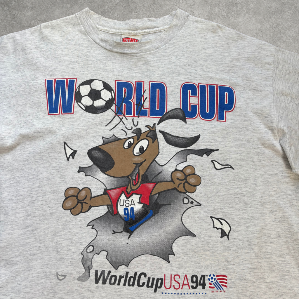 USA Adidas World Cup 1994 Vintage T-Shirt Nutmeg (XXL)