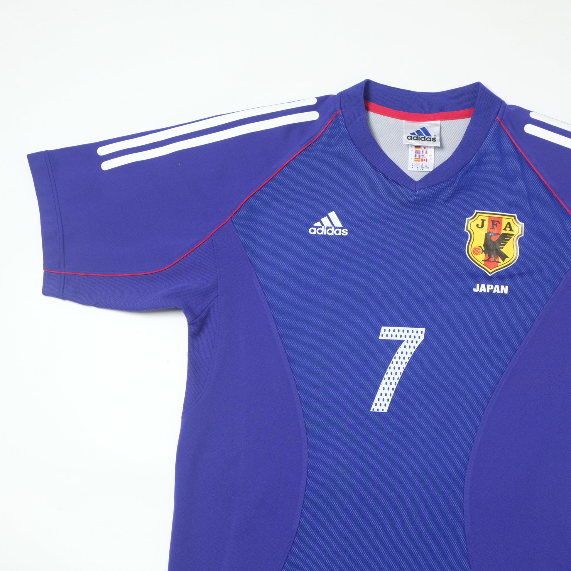 2002/04 Japan Home Shirt Adidas Nakata (M/L)