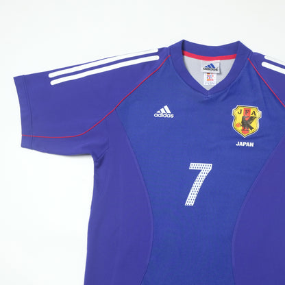 2002/04 Japan Home Shirt Adidas Nakata (M/L)