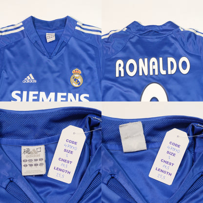 2004/05 Real Madrid Third Shirt Ronaldo Adidas (S)