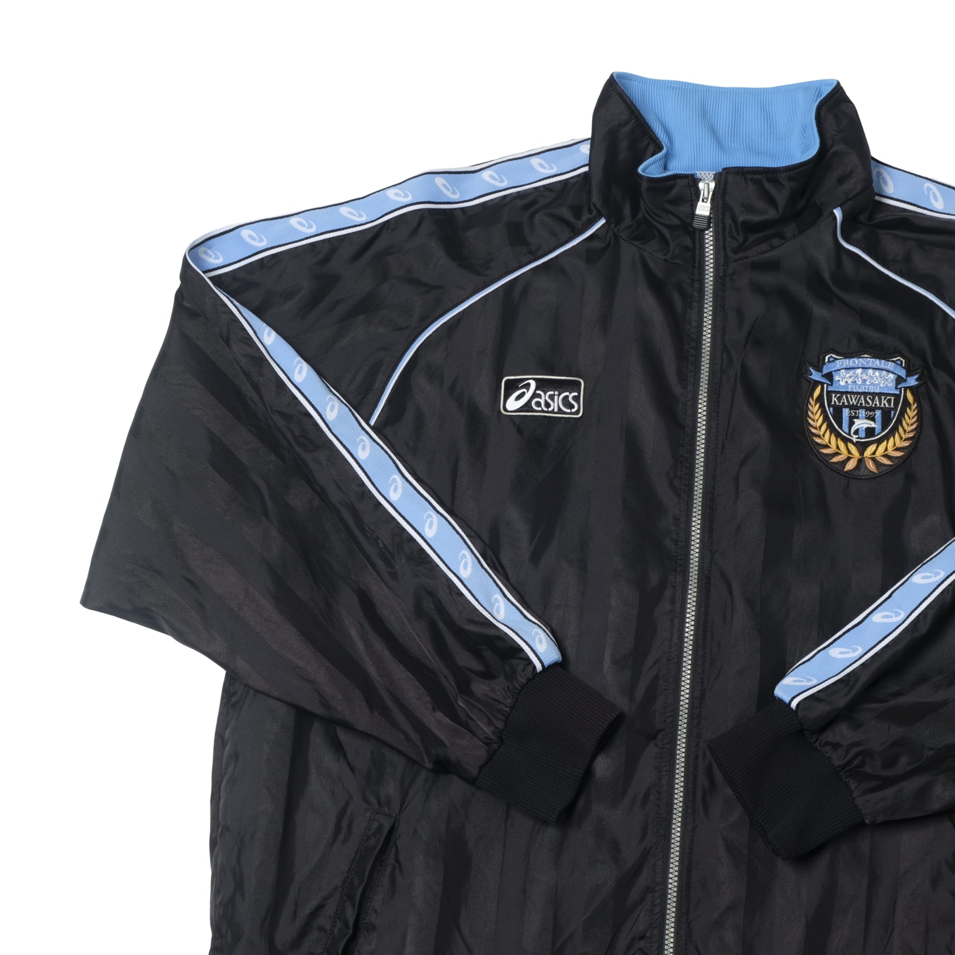 1996/97 Kawasaki Frontale Football Jacket J-League Asics (XL)
