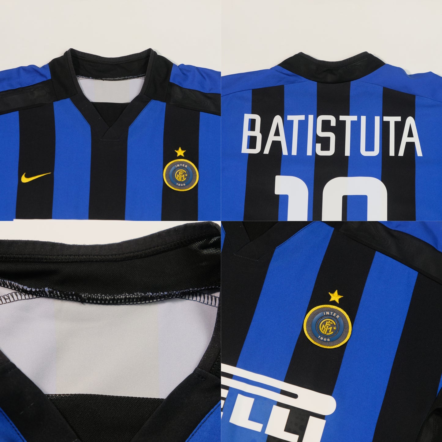 2002/03 Inter Milan Home Shirt Nike Batistuta (L)