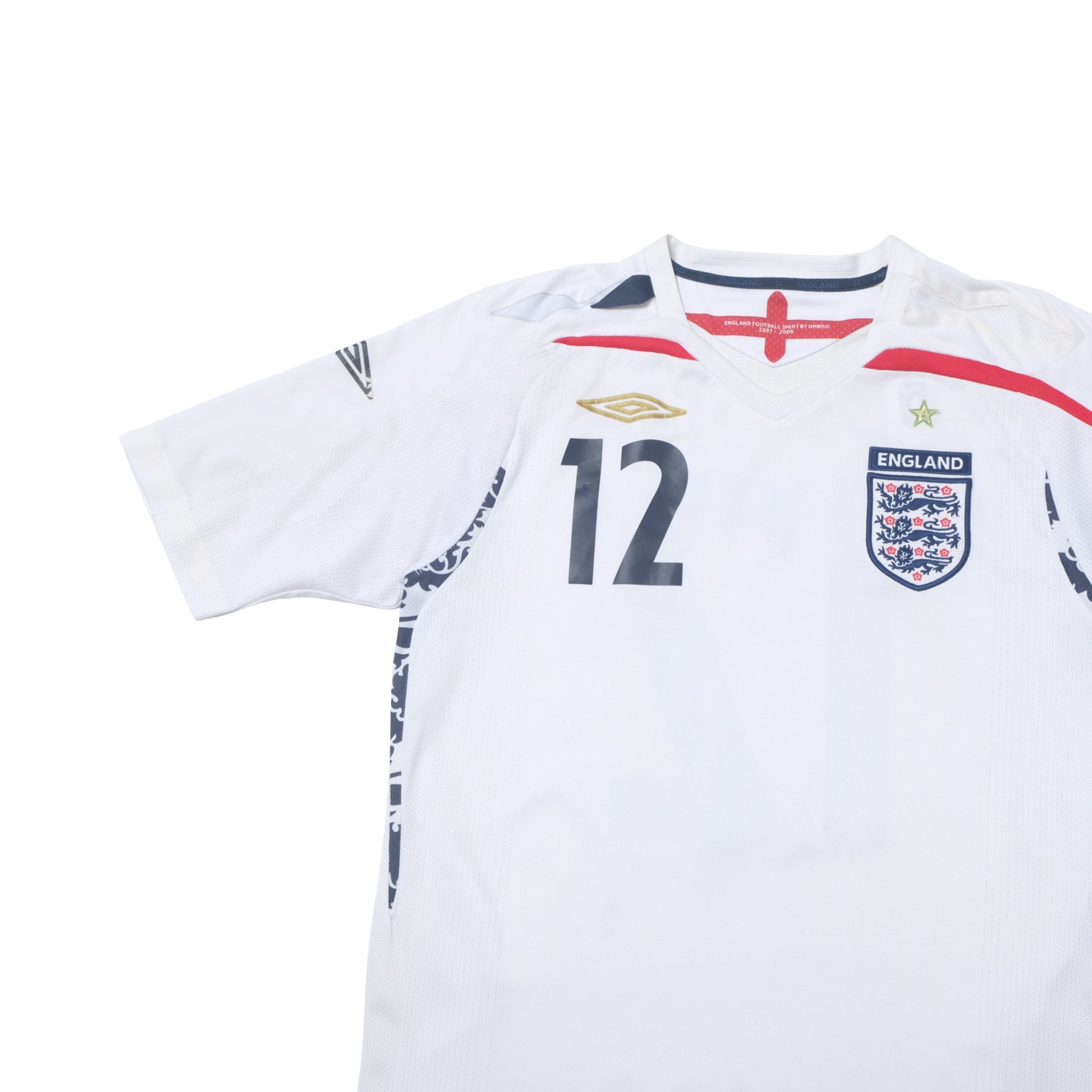 2007/09 England Home Shirt Umbro (S/M)