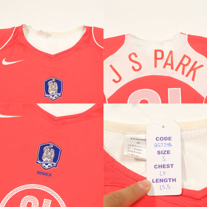 2004/06 South Korea Home Shirt Nike J S Park (S)