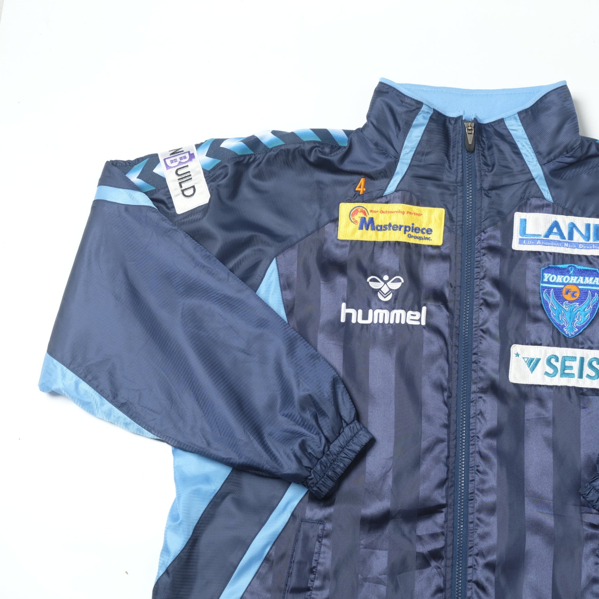 2000s Yokohama FC Track Training Jacket Hummel J-League (L/XL)