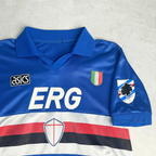 1992/94 Sampdoria Home Shirt Asics (M)