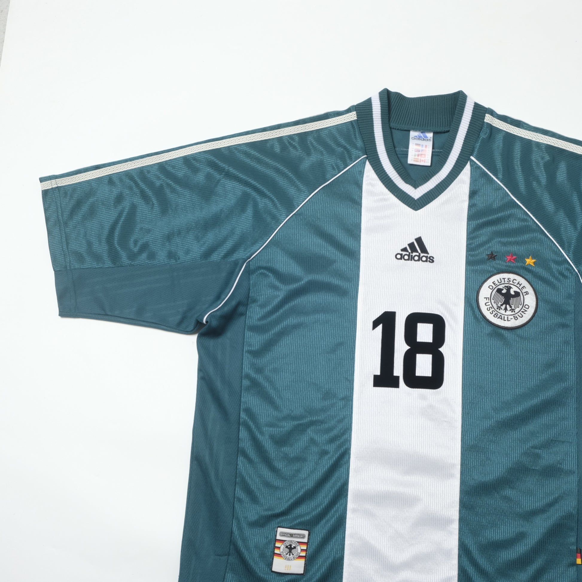 1998/00 Germany Away Shirt Adidas Klinsmann (L)