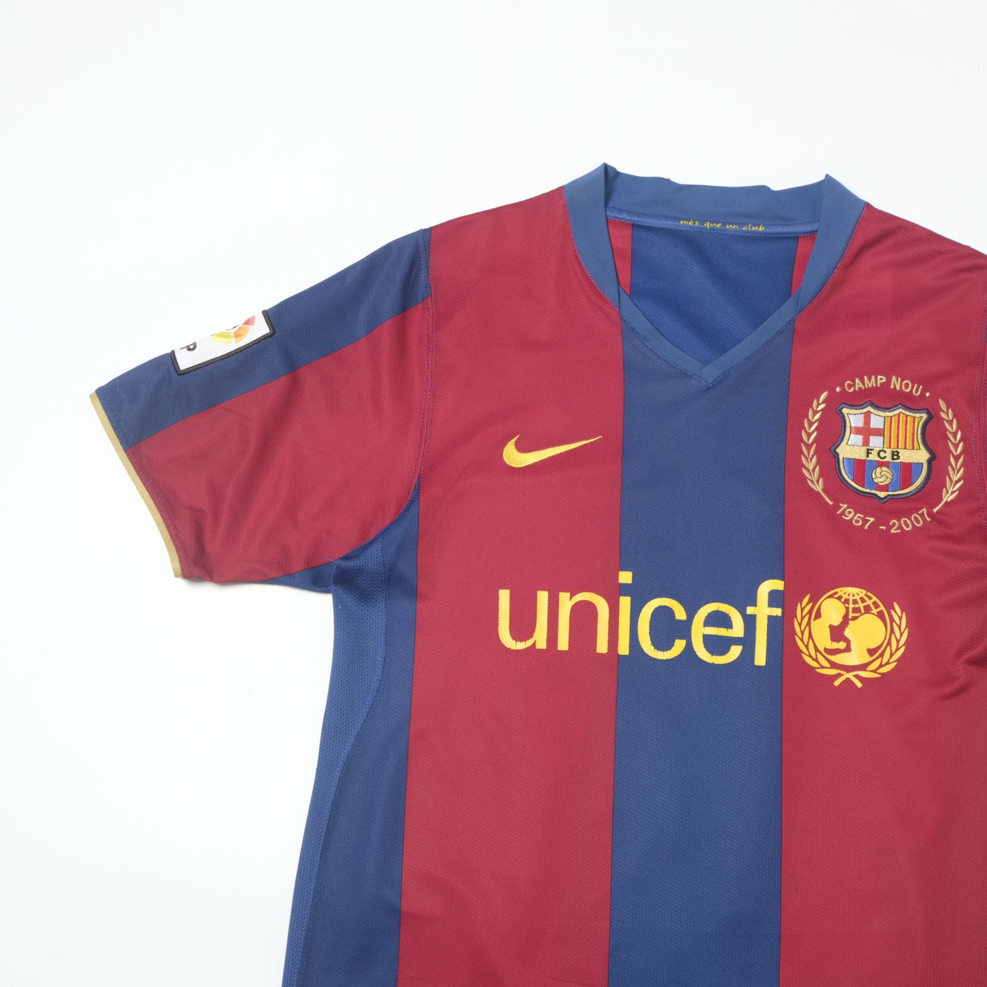 2007/08 Barcelona Home Shirt Nike Henry (S/M)