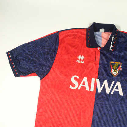 Genoa Errea Italy Original 1994/1995 Home Vintage Football Shirt (L/XL)