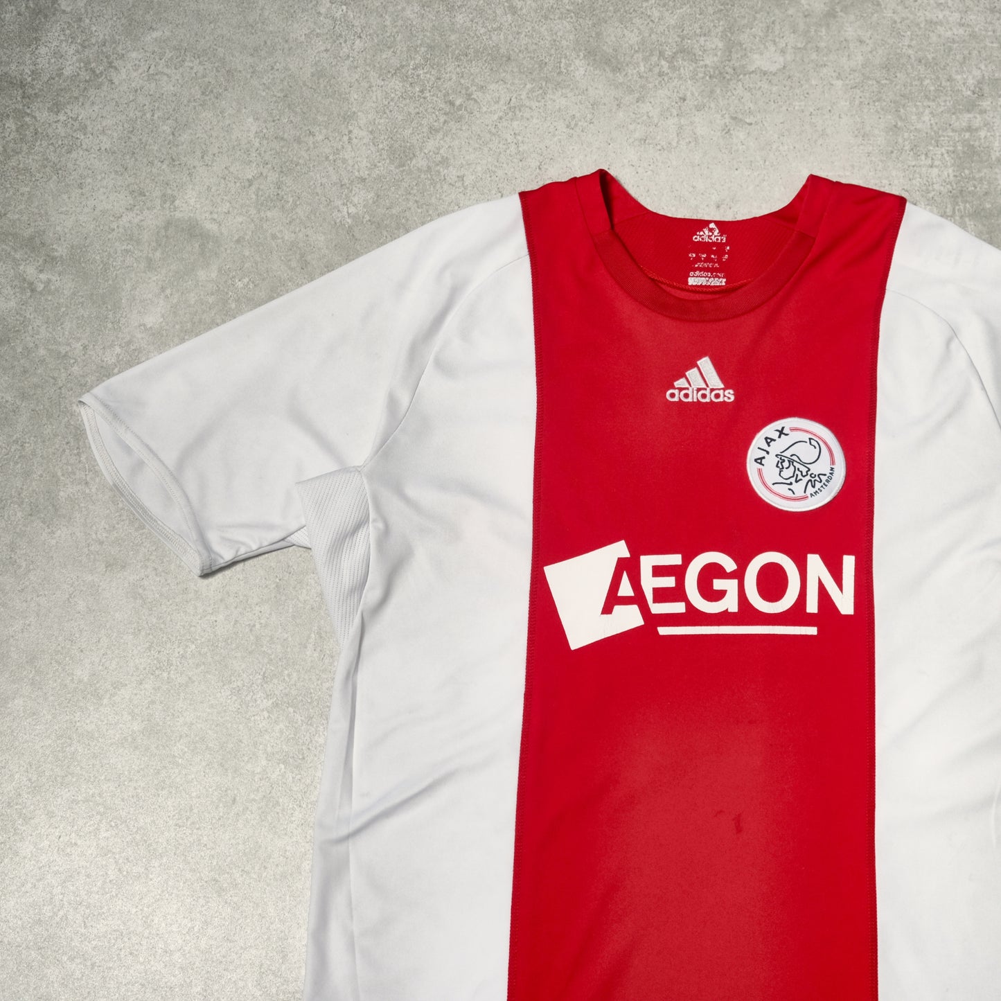 2008/09 Ajax Home Shirt Adidas Suarez (L/XL)