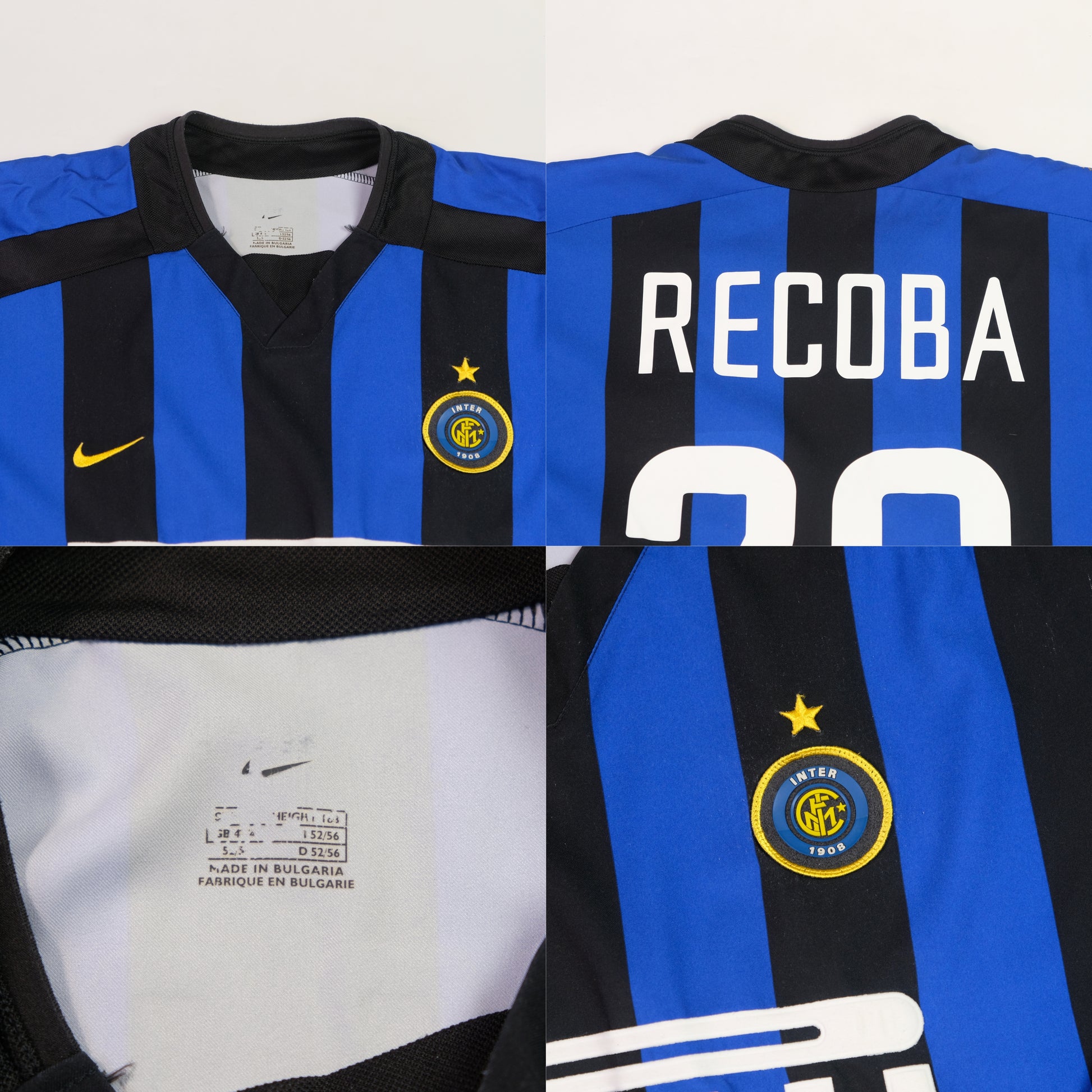 2002/03 Inter Milan Home Shirt Nike Recoba (L)