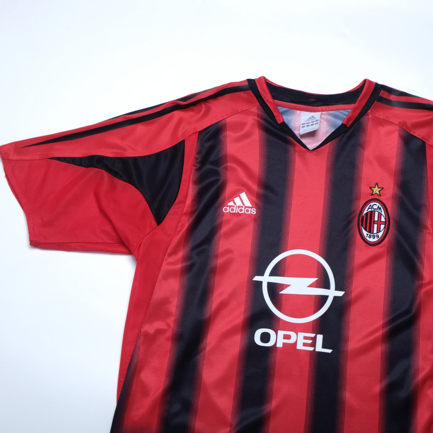 2004/05 AC Milan Home Shirt Adidas Kaka (M) 
