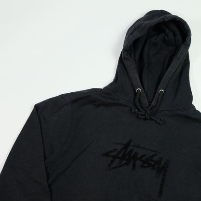 Stussy Vintage Black Hoodie Small