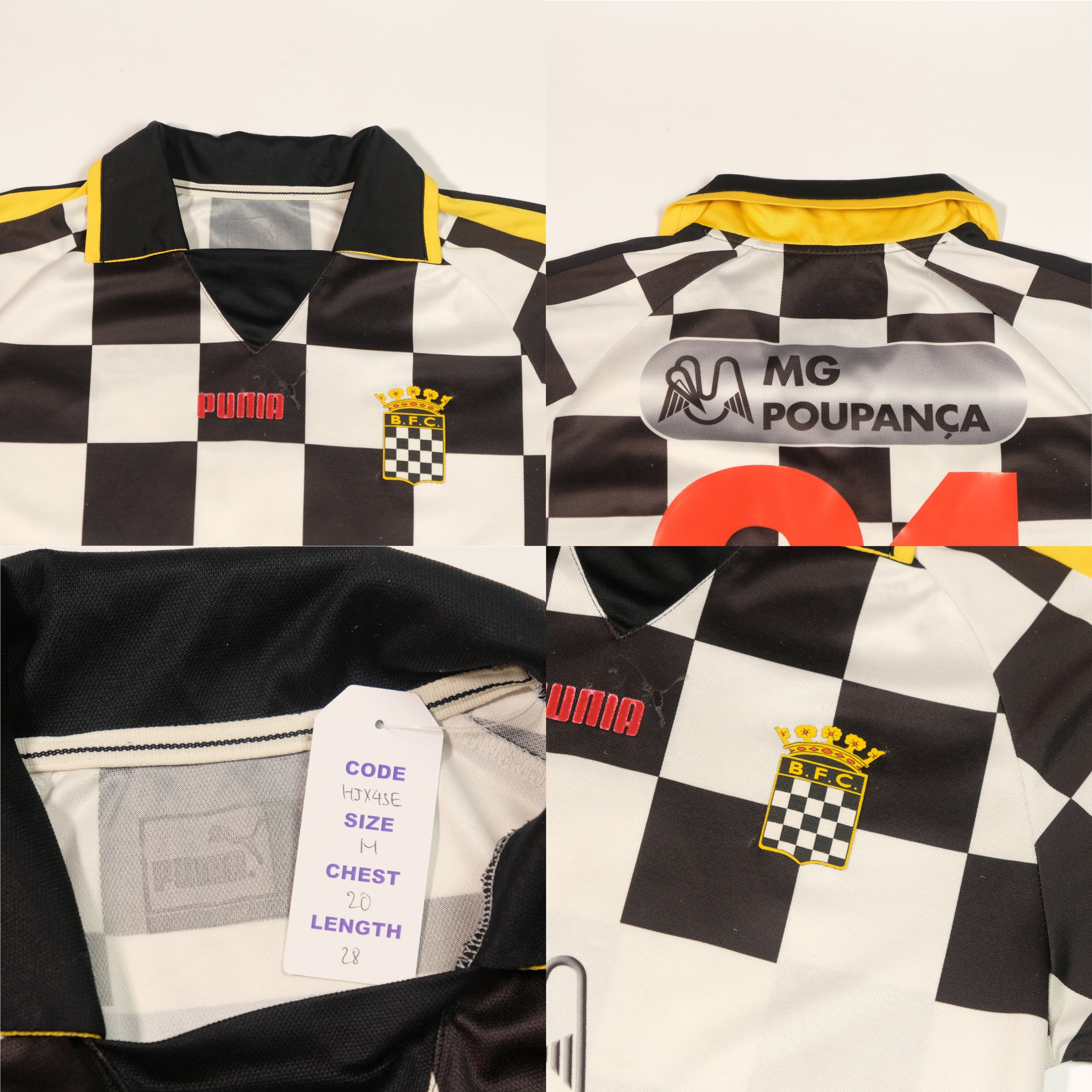 2003/04 Boavista Home Shirt Puma Portugal (M)