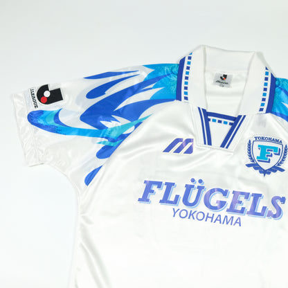 Yokohama Flugels 1995 J-League Japan Mizuno Away Football Shirt Medium