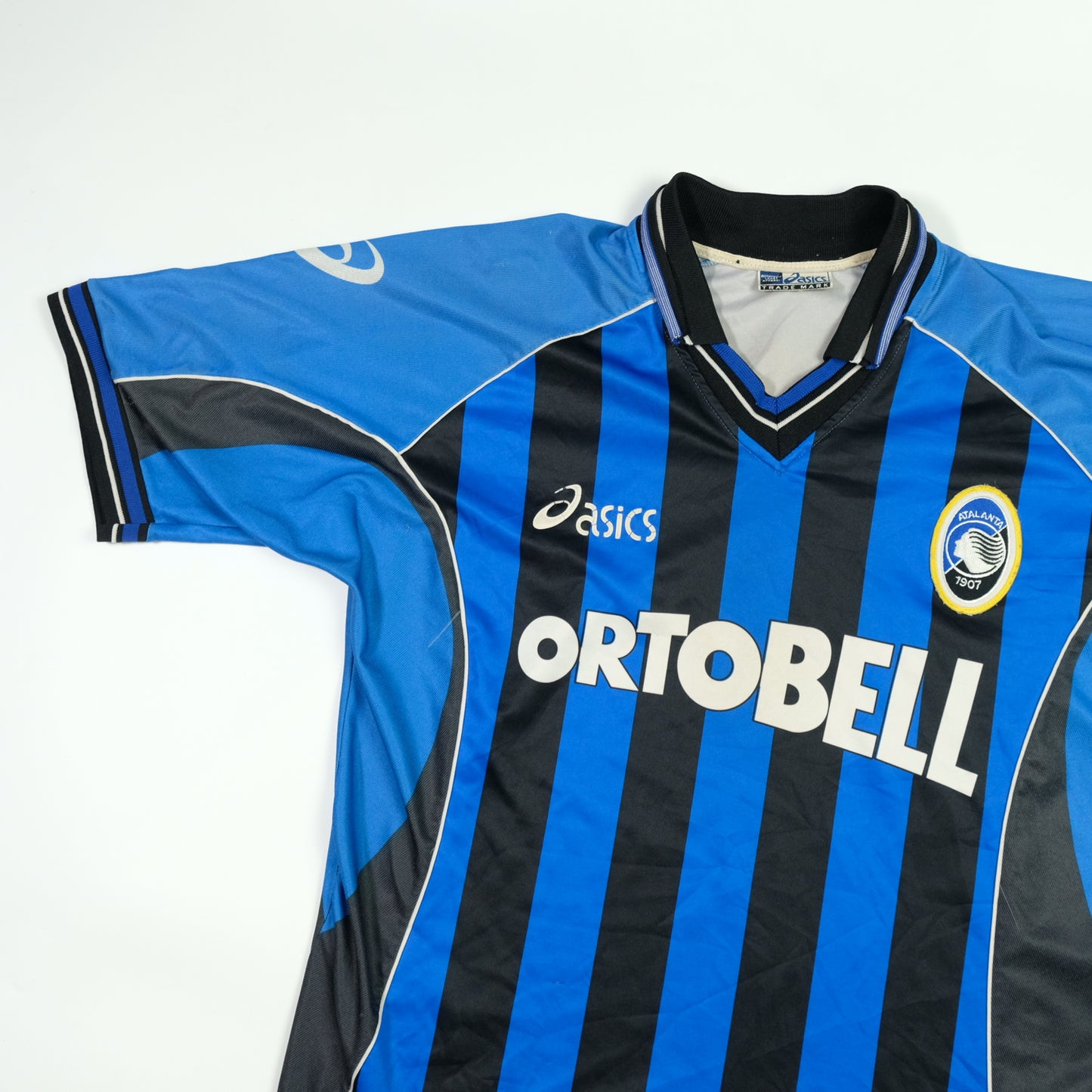 Atalanta Ortobell 2001/2002 Original Home Football Shirt Asics Medium