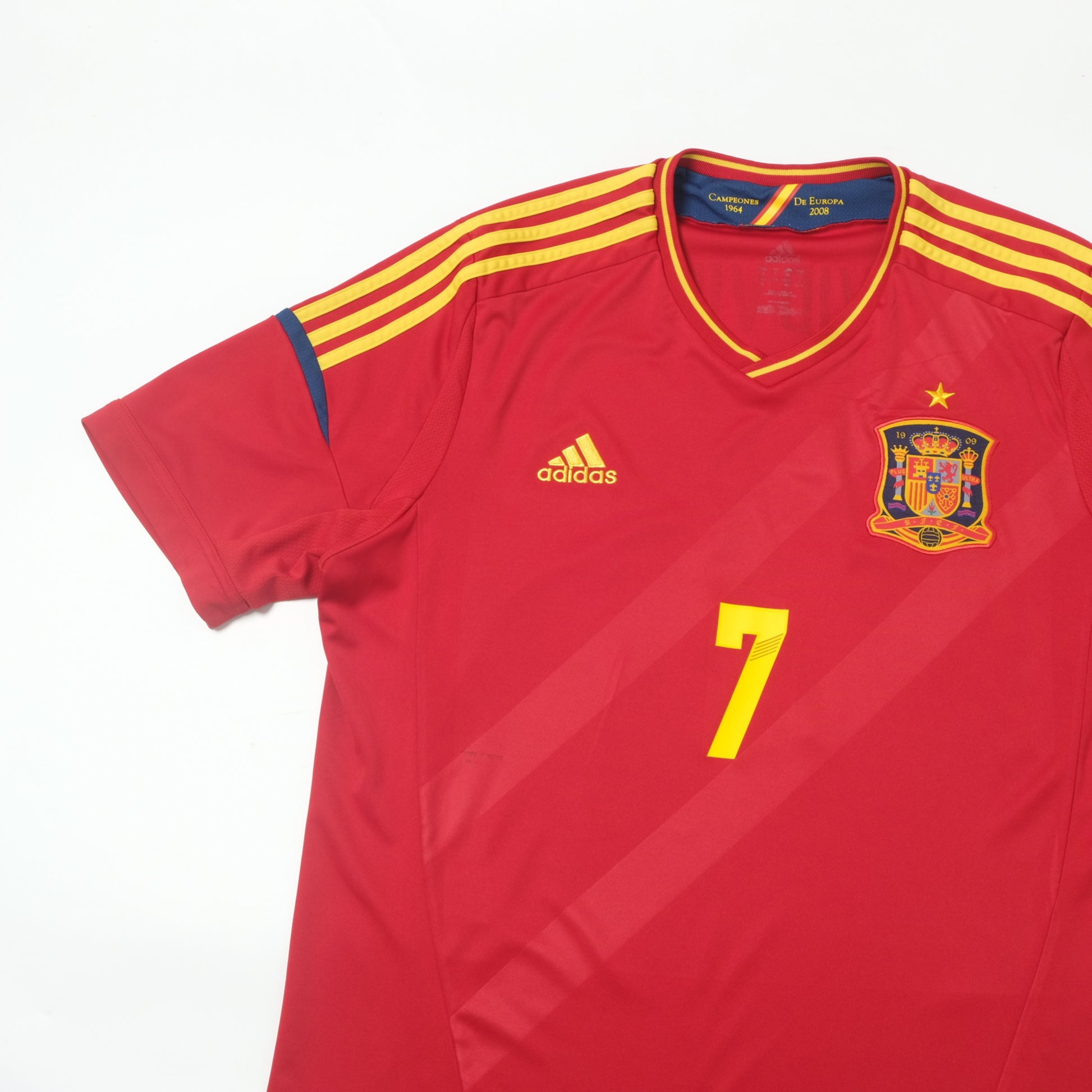 2012/13 Spain Home Shirt Adidas David Villa (XL)