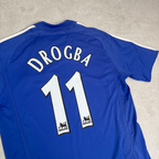2006/08 Chelsea Home Shirt Adidas Drogba (L)