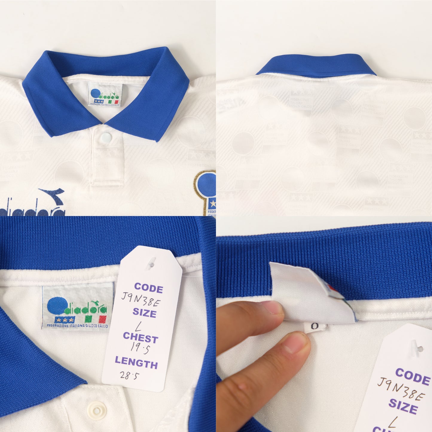 1993/94 Italy Training Shirt Diadora