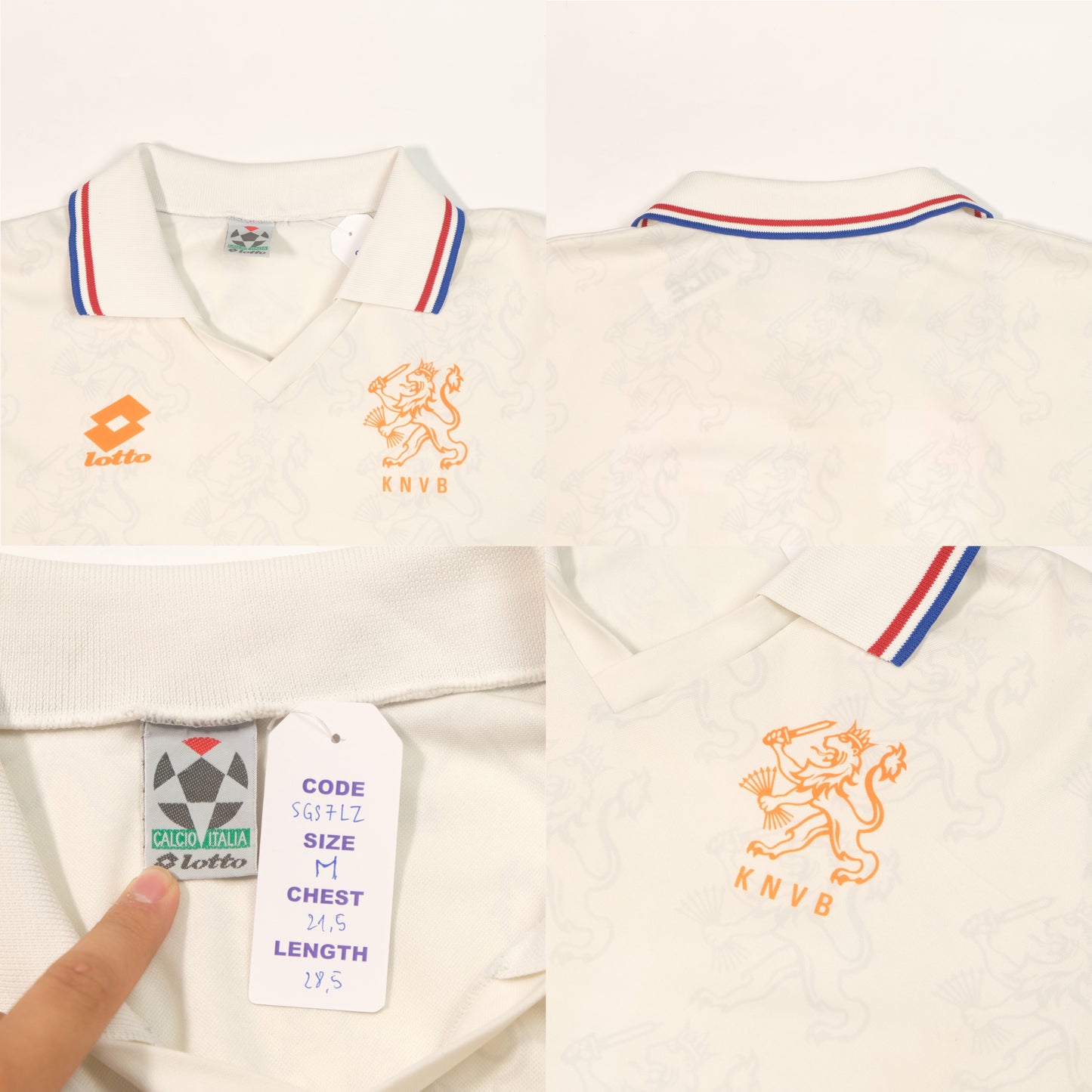 1992/94 Netherlands Away Shirt Lotto (M)