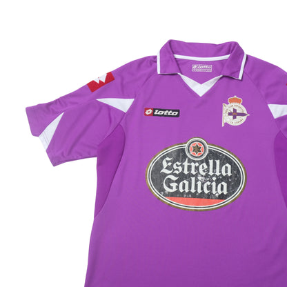 2010/11 Deportivo La Coruna Home Shirt Lotto (M)